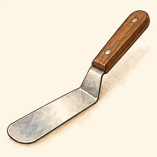 Gezeichnete Skizze: Winkelpalette